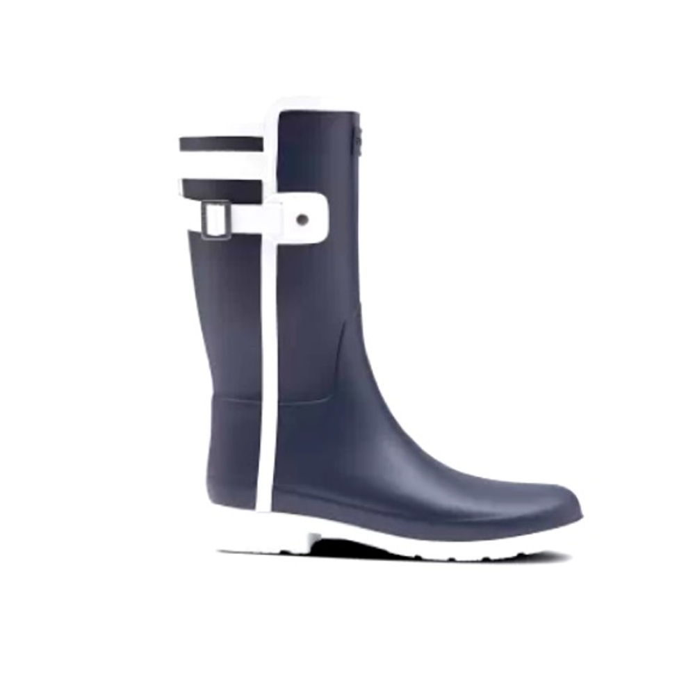 HUNTER SHORT “Slim Fit” CONTRAST RAIN BOOTS - Picture 2 of 5
